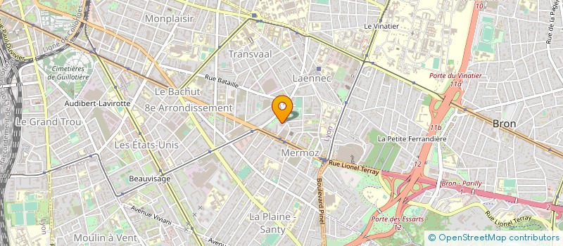 localisation de l'entreprise SCI DU 18-20 RUE PROFESSEUR NICOLAS  LYON