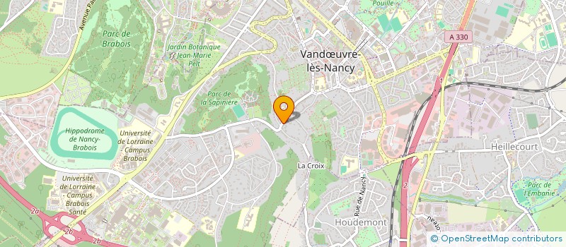 localisation de l'entreprise SCI DU 18 DECEMBRE  VANDUVRE-LES-NANCY