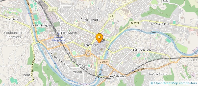 localisation de l'entreprise SCI DU 18 JANVIER 67 à PERIGUEUX