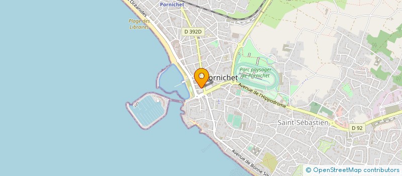 localisation de l'entreprise SCI DU 18 JUIN à PORNICHET