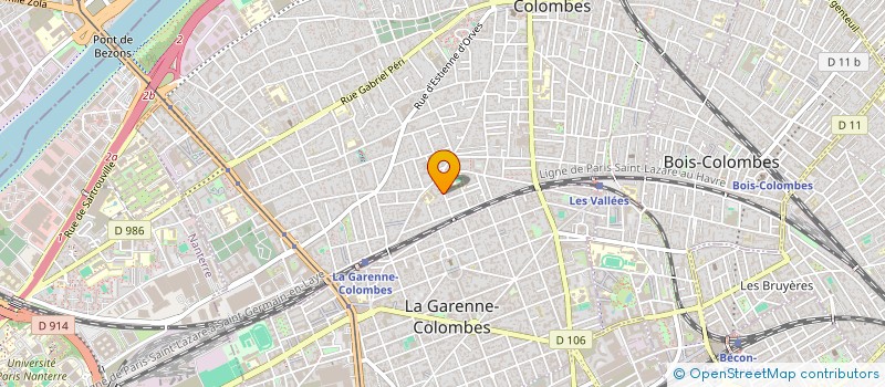localisation de l'entreprise SCI DU 18 PETITE RUE DES CHAMPARONS à COLOMBES