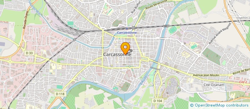 localisation de l'entreprise SCI DU 18 PLACE CARNOT à CARCASSONNE