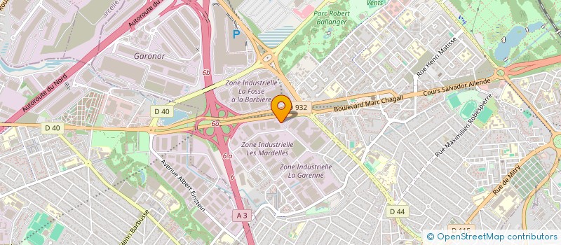localisation de l'entreprise SCI DU 18 R BLAISE PASCAL à AULNAY-SOUS-BOIS