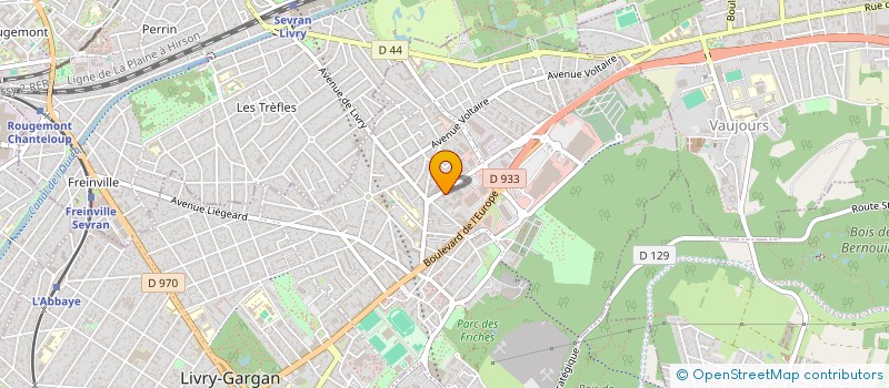 localisation de l'entreprise SCI DU 18 ROBERT SCHUMAN à LIVRY-GARGAN