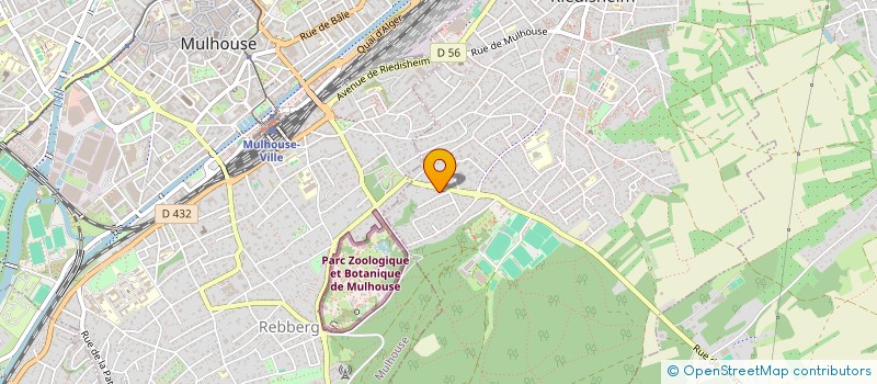 localisation de l'entreprise SCI DU 18 ROUTE DE ZIMMERSHEIM  RIEDISHEIM