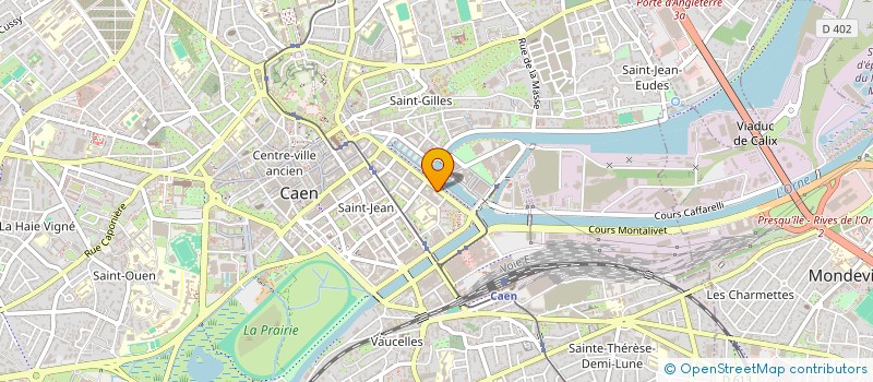 localisation de l'entreprise SCI DU 18 RT  CAEN