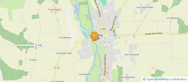 localisation de l'entreprise SCI DU 18 RUE ANDRE MARTIN à CHARNY OREE DE PUISAYE