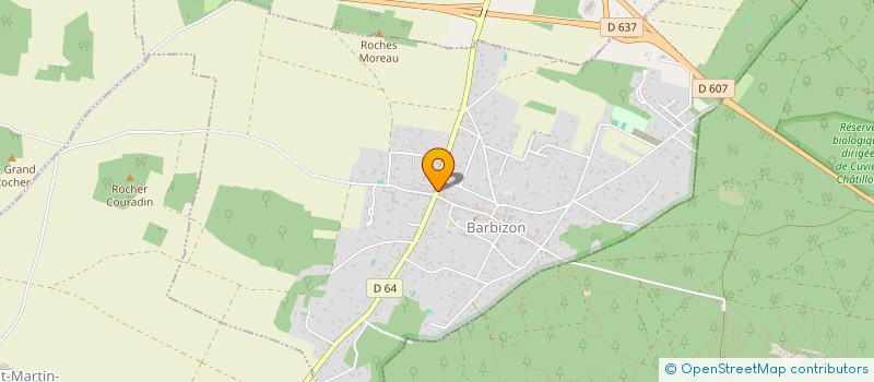 localisation de l'entreprise SCI DU 18 RUE DE LOURMEL  BARBIZON