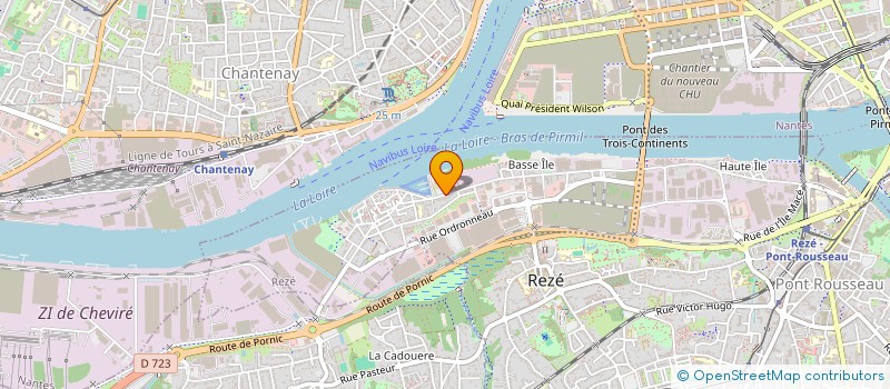 localisation de l'entreprise SCI DU 18 RUE DE PARIS  REZE