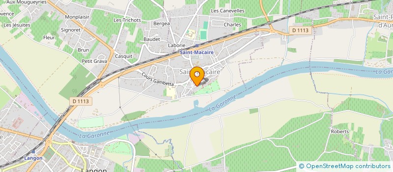 localisation de l'entreprise SCI DU 18 RUE DES BOUVREUILS  SAINT-MACAIRE