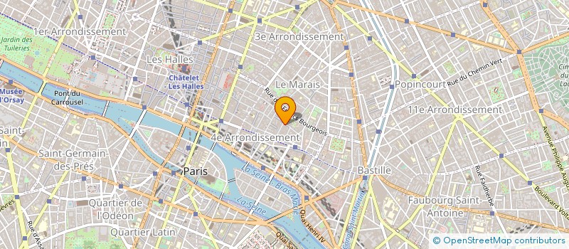 localisation de l'entreprise SCI DU 18 RUE DESCARTES  PARIS