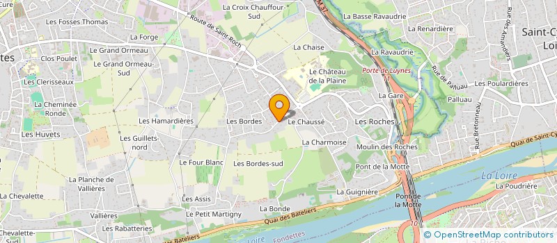 localisation de l'entreprise SCI DU 18 RUE DU PETIT SOLEIL à FONDETTES