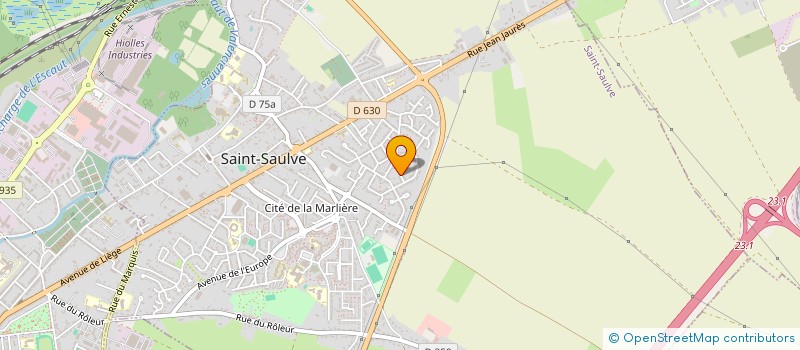 localisation de l'entreprise SCI DU 18 RUE ERNEST HIOLLE  SAINT-SAULVE