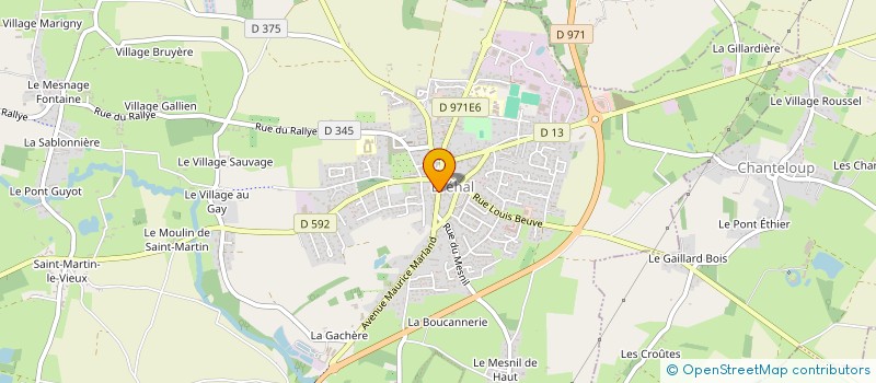 localisation de l'entreprise SCI DU 18 RUE GUY MOQUET  BREHAL