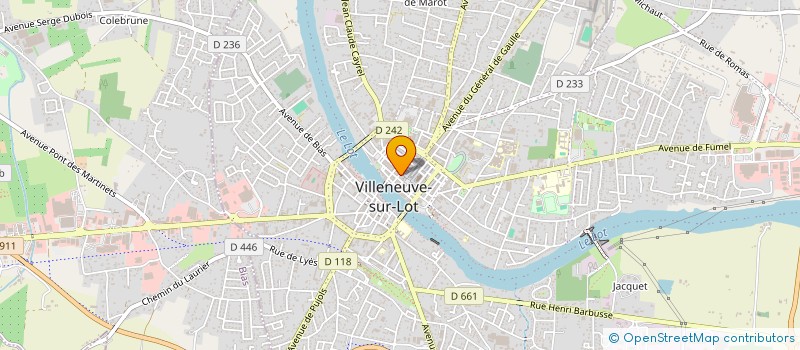 localisation de l'entreprise SCI DU 18 RUE PARMENTIER  VILLENEUVE-SUR-LOT