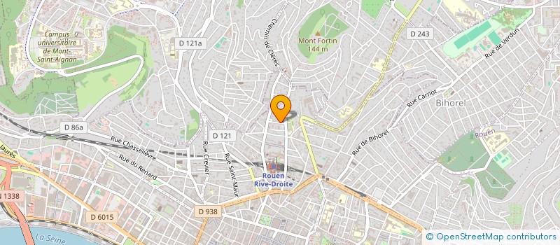 localisation de l'entreprise SCI DU 18 RUE THOURET à ROUEN