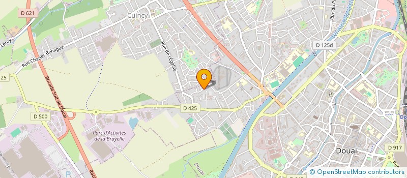 localisation de l'entreprise SCI DU 188 RUE RAOUL FOLLEREAU à DOUAI
