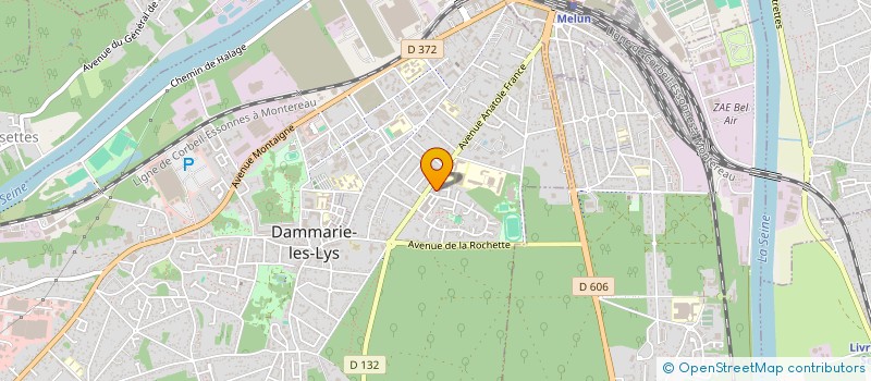localisation de l'entreprise SCI DU 189 RUE CHARLES DE GAULLE à DAMMARIE-LES-LYS