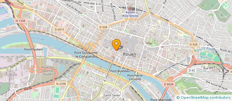 localisation de l'entreprise SCI DU 19-21 RUE JEANNE D'ARC  ROUEN