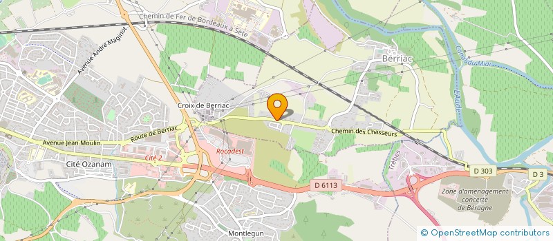 localisation de l'entreprise SCI DU 19 AVENUE DES PYRENEES  BERRIAC