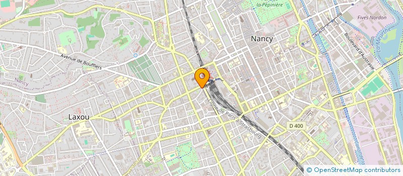 localisation de l'entreprise SCI DU 19 AVENUE FOCH  NANCY