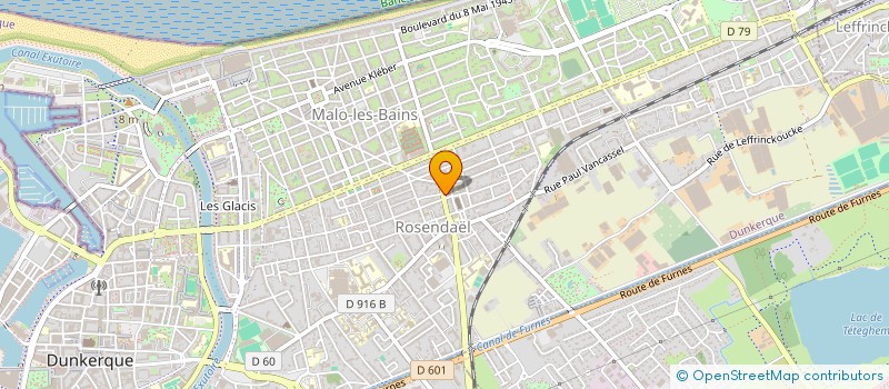 localisation de l'entreprise SCI DU 19 DECEMBRE à DUNKERQUE