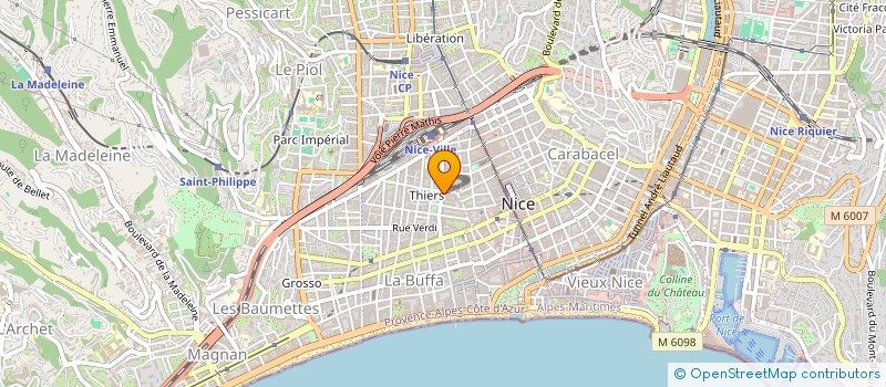 localisation de l'entreprise SCI DU 19 RUE ASSALIT à NICE