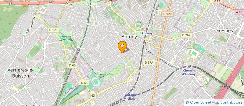 localisation de l'entreprise SCI DU 19 RUE DU JUBILE à ANTONY
