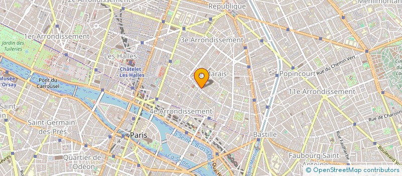 localisation de l'entreprise SCI DU 19 RUE DU TRANSVUAAL à PARIS