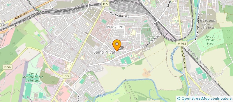 localisation de l'entreprise SCI DU 19 RUE FOCH A ARS à MONTIGNY-LES-METZ