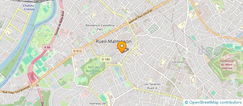 localisation de l'entreprise SCI DU 19 RUE GENERAL NOEL à RUEIL-MALMAISON