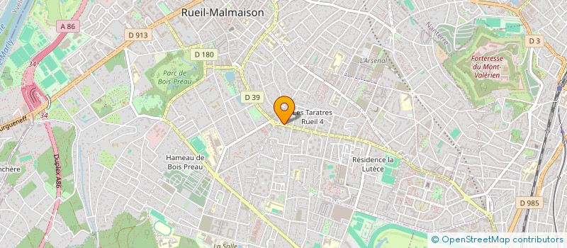 localisation de l'entreprise SCI DU 19 RUE HENRI BARBUSSE à RUEIL-MALMAISON