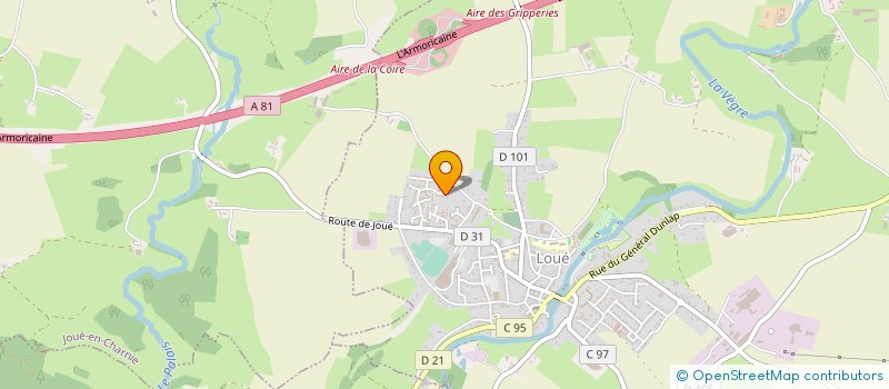 localisation de l'entreprise SCI DU 19 RUE ROBERT SCHUMANN  LOUE