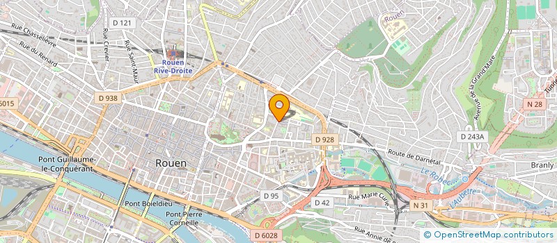 localisation de l'entreprise SCI DU 192  ROUEN