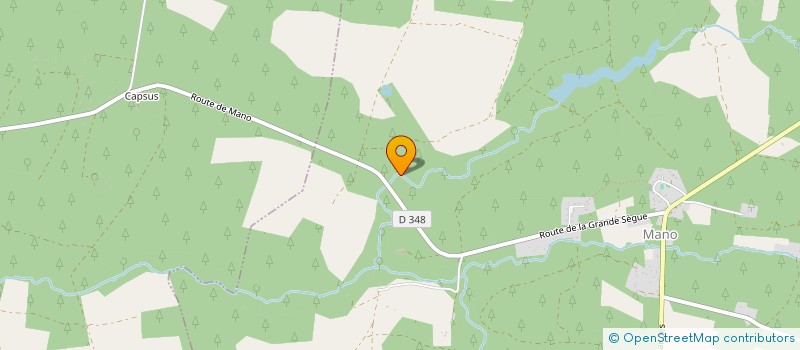 localisation de l'entreprise SCI DU 192 RUE FONDAUDEGE A BORDEAUX  MANO