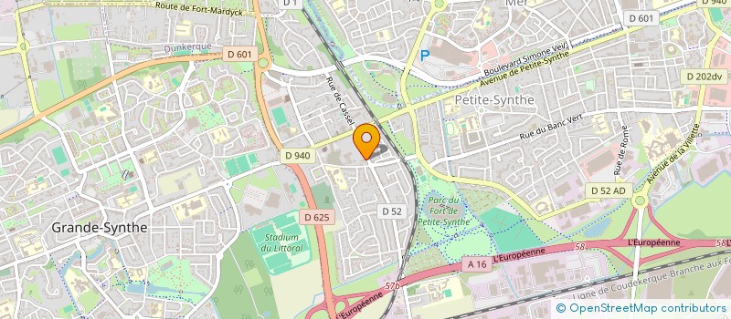 localisation de l'entreprise SCI DU 194 RUE ACHILLE PERES à DUNKERQUE