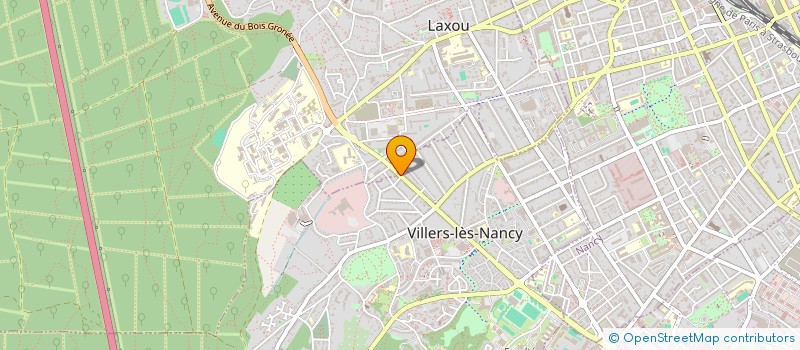 localisation de l'entreprise SCI DU 1ER NOVEMBRE  VILLERS-LES-NANCY