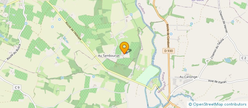 localisation de l'entreprise SCI DU 2 AV NIEL TOULOUSE  CASSAIGNE