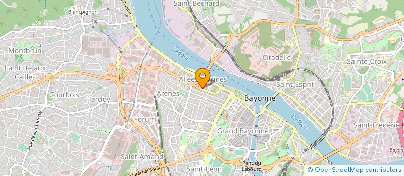 localisation de l'entreprise SCI DU 2 AVENUE PAUL DOUMER à BAYONNE