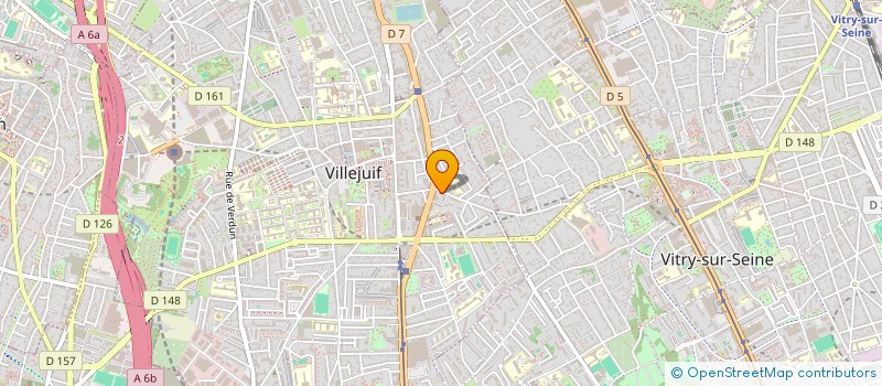 localisation de l'entreprise SCI DU 2 BD DE LA REPUBLIQUE à VILLEJUIF