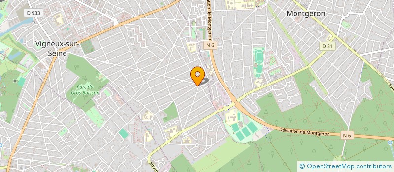 localisation de l'entreprise SCI DU 2 PL DU PETIT VERGEAT à VIGNEUX-SUR-SEINE