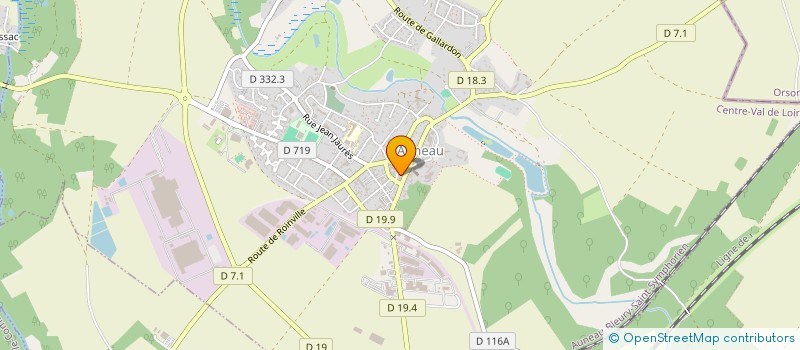 localisation de l'entreprise SCI DU 2 PLACE DU MARCHE à AUNEAU-BLEURY-SAINT-SYMPHORIEN