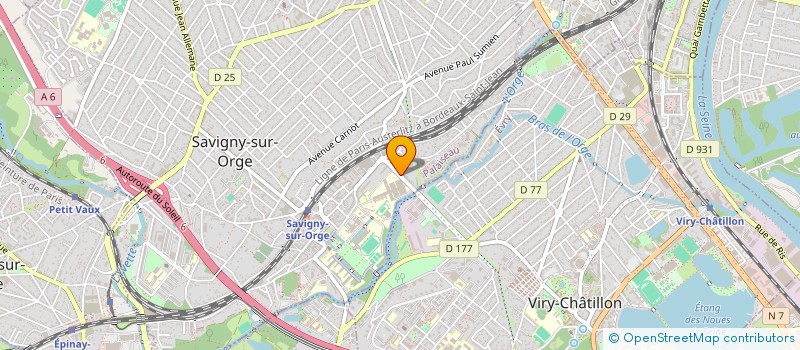 localisation de l'entreprise SCI DU 2 RUE BOULIER à SAVIGNY-SUR-ORGE
