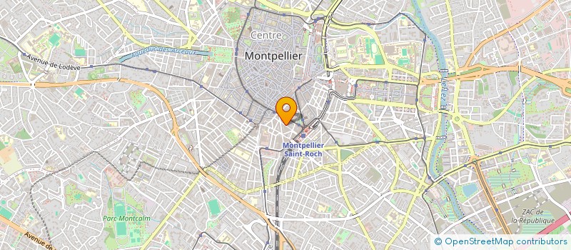 localisation de l'entreprise SCI DU 2 RUE COLLEGE DUVERGIER à MONTPELLIER