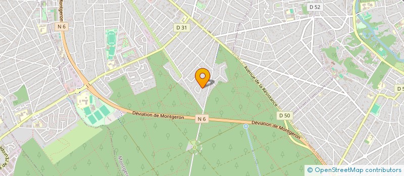localisation de l'entreprise SCI DU 2 RUE DE PARIS à MONTGERON