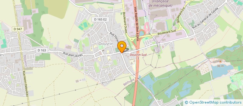 localisation de l'entreprise SCI DU 2 RUE DU CAPITAINE DULIEUX  LILLEBONNE