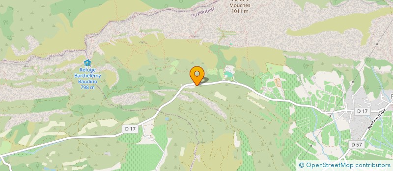 localisation de l'entreprise SCI DU 2 RUE DU CYGNE  PUYLOUBIER