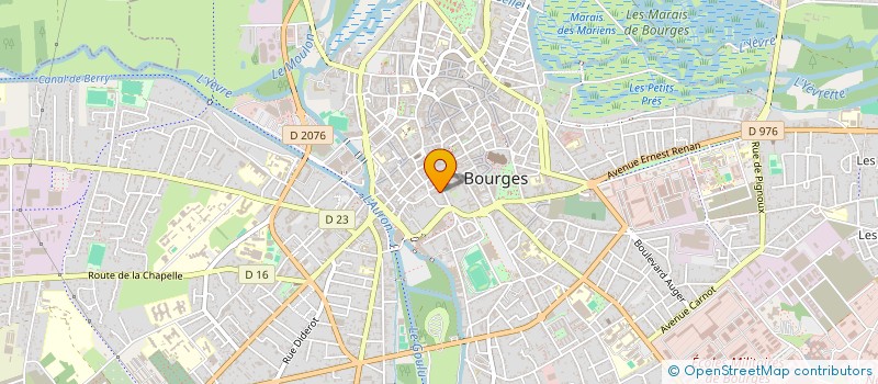 localisation de l'entreprise SCI DU 2 RUE DU FOUR AU ROI  BOURGES