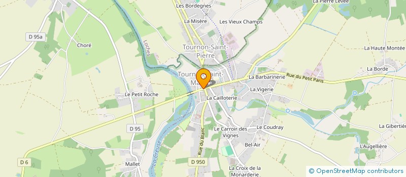 localisation de l'entreprise SCI DU 2 RUE DU PONT NEUF à TOURNON-SAINT-MARTIN