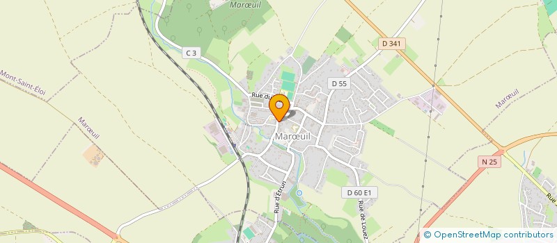 localisation de l'entreprise SCI DU 2 RUE FRANCOIS CARLIER à MARŒUIL